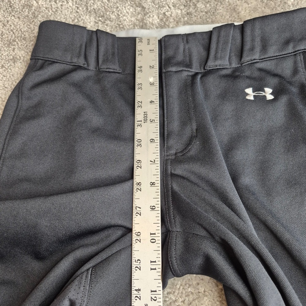 Under Armour Womens Small Black Softball Pants Fitted Performance Knicker UA - Picture 9 of 11